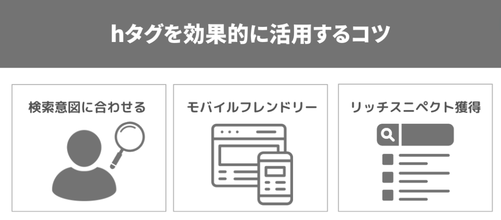 hタグ（見出しタグ）を効果的に活用する3つのコツ